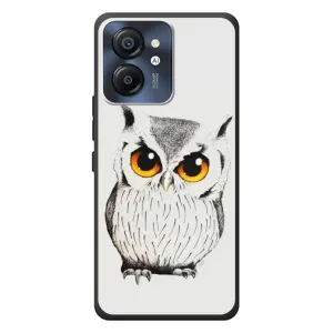 Чехол с птицами на Blackview Color 8 (VPrint) (Милая Сова)