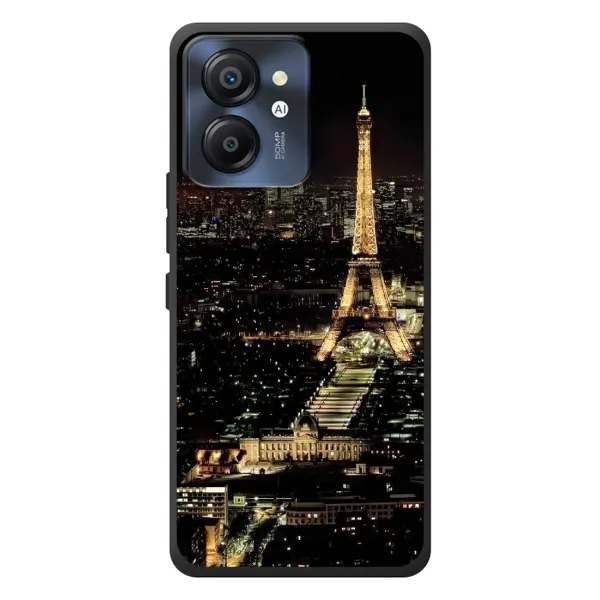 Чехол с принтом «Ночной Париж» для Blackview Color 8