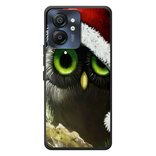 Чехол с принтом «Новогодняя Сова» для Blackview Color 8