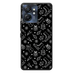 Новогодние, Праздничные Чехлы для Blackview Color 8 - 2024 год (Новогодний фон)