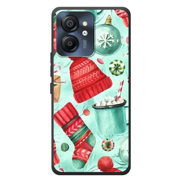 Чехол с принтом «Одежда НГ» для Blackview Color 8