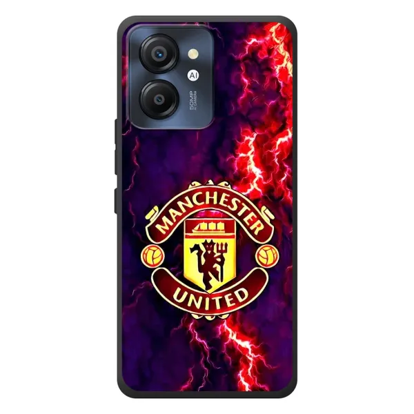 Чехол с принтом «огненный Манчестер» для Blackview Color 8