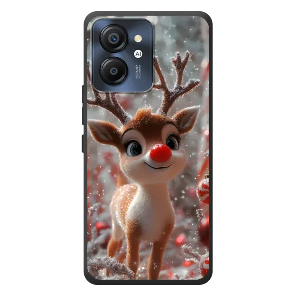 Чехол с принтом «Олень с носом» для Blackview Color 8 Чехол с принтом «Олень с носом» для Blackview Color 8