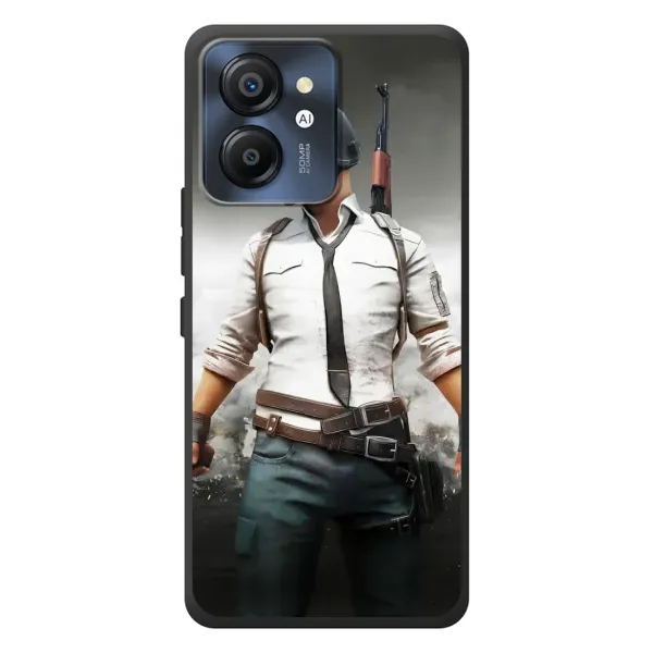 Чехол с принтом «Пабг мен» для Blackview Color 8 Чехол с принтом «Пабг мен» для Blackview Color 8
