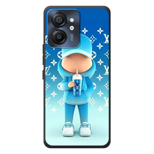 Чехол с принтом «Парень LV» для Blackview Color 8