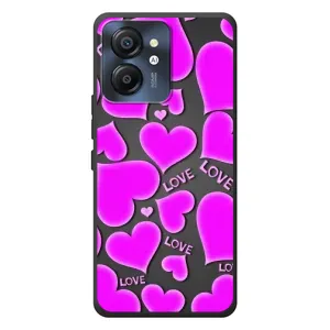 Чехлы для любимой на Блэквью Цвет 8 (VPrint) (Pink hearts)