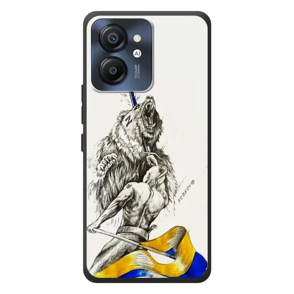 Чехол с принтом «Победа» для Blackview Color 8