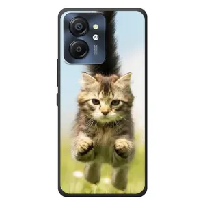 Чехлы с Котиками для Blackview Color 8 (VPrint) (Прыжок кота)
