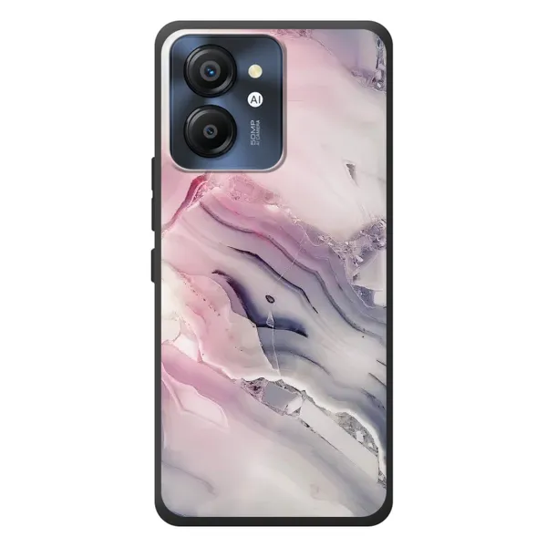 Чехол с принтом «Пурпурный Мрамор» для Blackview Color 8