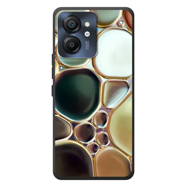 Чехол с принтом «Радужный Мрамор» для Blackview Color 8