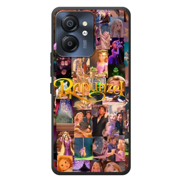 Чехол с принтом «Коллаж Рапунцель» для Blackview Color 8 Чехол с принтом «Коллаж Рапунцель» для Blackview Color 8