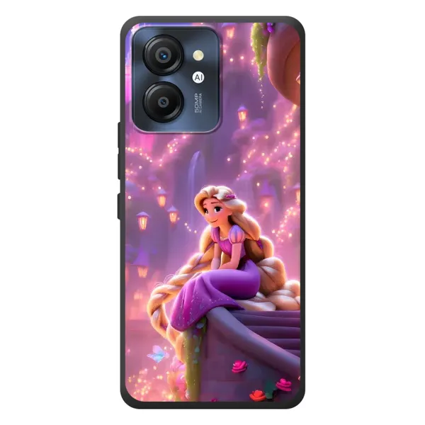 Чехол с принтом «Рапунцель в замке» для Blackview Color 8 Чехол с принтом «Рапунцель в замке» для Blackview Color 8