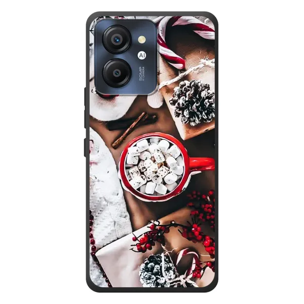 Чехол с принтом «Рождественская атмосфера» для Blackview Color 8 Чехол с принтом «Рождественская атмосфера» для Blackview Color 8
