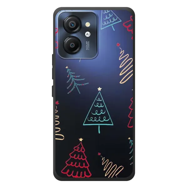 Чехол с принтом «Рождественские елки» для Blackview Color 8
