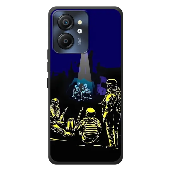 Чехол с принтом «Рождество в Украине» для Blackview Color 8 Чехол с принтом «Рождество в Украине» для Blackview Color 8