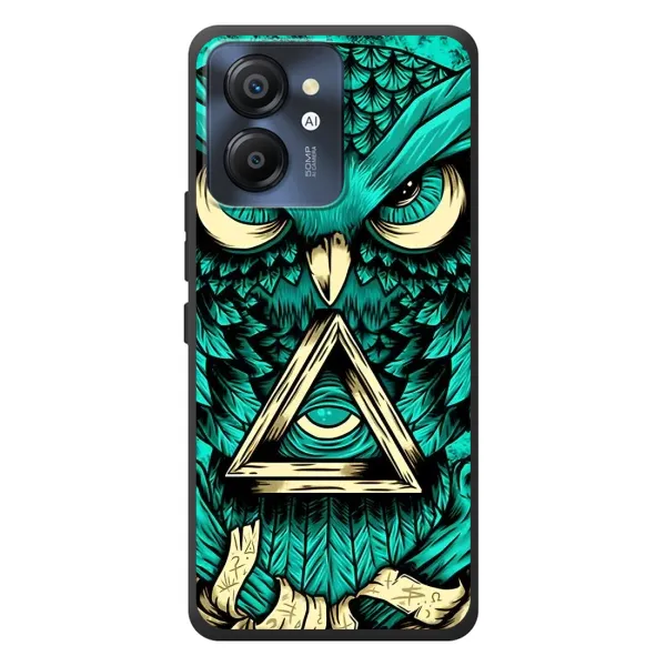 Чехол с принтом «Сова с глазом» для Blackview Color 8