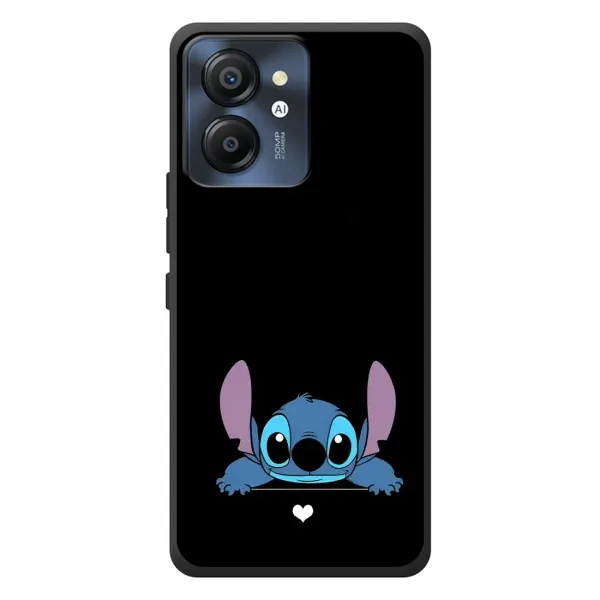 Чехол с принтом «Стич на черном» для Blackview Color 8 Чехол с принтом «Стич на черном» для Blackview Color 8