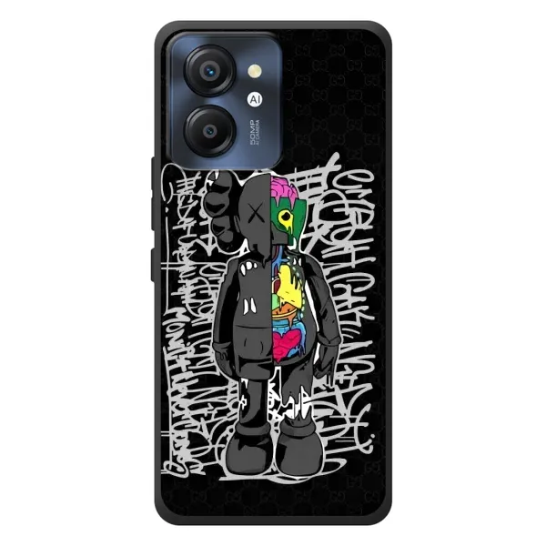 Чехол с принтом «Стиль Bearbrick» для Blackview Color 8