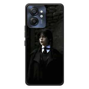 Чехол с дизайном Венздей 2 на Blackview Color 8 (Темный стиль Уэнздей)
