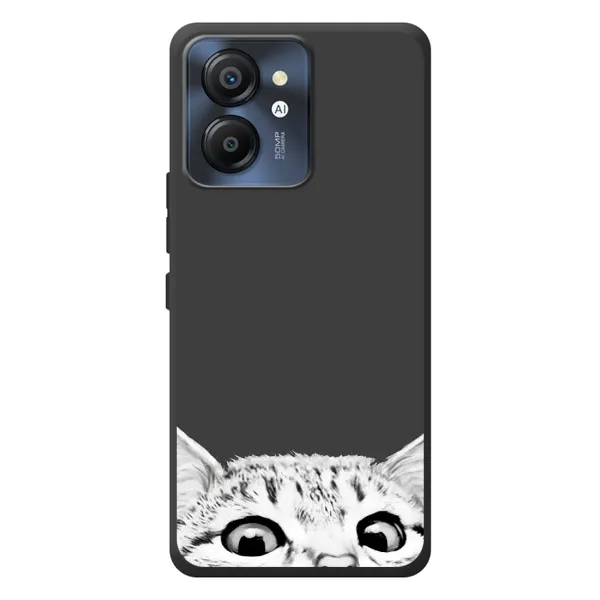 Чехол с принтом «Выглядывает кот» для Blackview Color 8 Чехол с принтом «Выглядывает кот» для Blackview Color 8