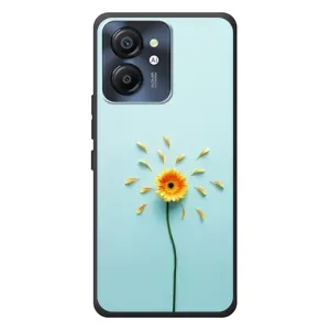 Чехлы с Цветами для Blackview Color 8 (VPrint) (Желтый цветок)