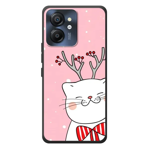 Чехол с принтом «Зимний кот» для Blackview Color 8