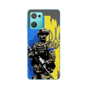 Чехлы с картинкой ЗСУ для Blackview Oscal C30 Pro (AlphaPrint) (АРТ солдат)