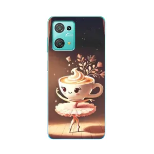 Чехол с мемом Тралалело тралала на Blackview Oscal C30 Pro (Балерина капучина)