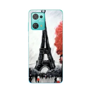 Чехол Эйфелева Башня для Blackview Oscal C30 Pro - (AlphaPrint) (Башня в Париже)