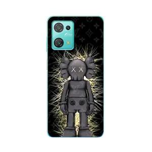 Чехлы для Blackview Oscal C30 Pro - Bearbrick Louis Vuitton (PREMIUMPrint) (Bearbrick LV)