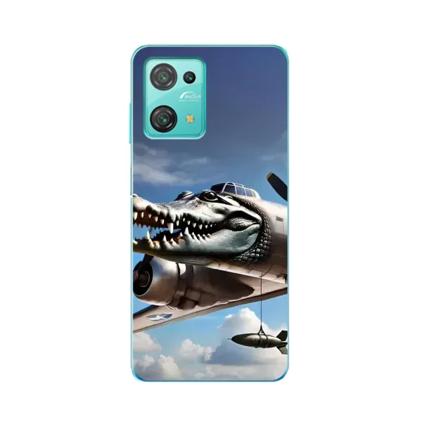 Чехол с принтом «Бомбардиро крокодило» для Blackview Oscal C30 Pro