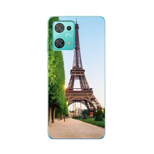 Чехол Эйфелева Башня для Blackview Oscal C30 Pro - (AlphaPrint) (Дорога в Париж)