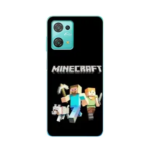 Чехол Майнкрафт на Blackview Oscal C30 Pro (AlphaPrint) Minecraft (герои Minecraft)