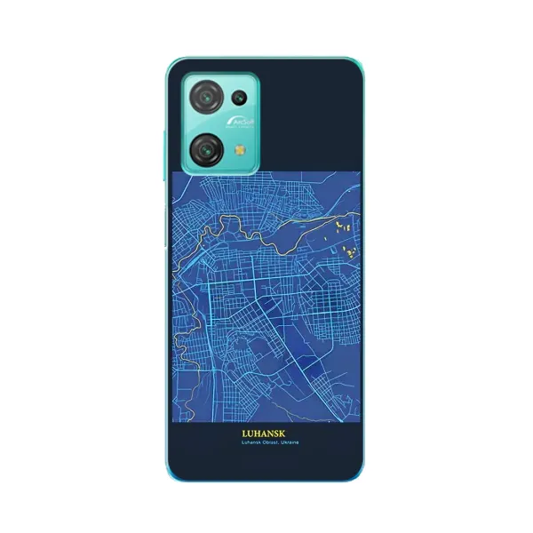 Чехол с принтом «Гуганск» для Blackview Oscal C30 Pro