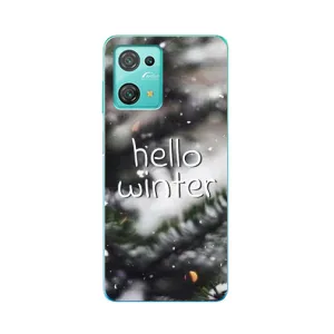 Новогодние, Праздничные Чехлы для Blackview Oscal C30 Pro - 2024 год (Hello winter)