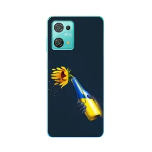 Чехол для Патриота Украины Blackview Oscal C30 Pro - (AlphaPrint) (Коктейль молотова)
