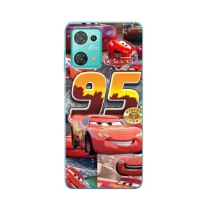 Силиконовый чехол Маквин для Blackview Oscal C30 Pro (Коллаж Молния Маквин)