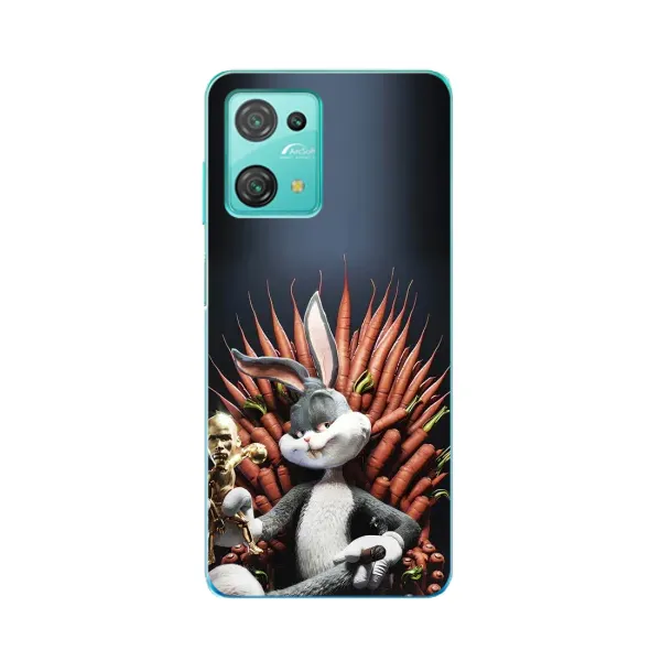 Чехол с принтом «Король Кролик» для Blackview Oscal C30 Pro