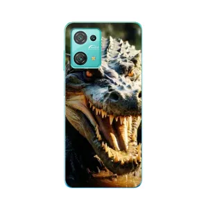 Чехол с картинкой «Хищники» для Blackview Oscal C30 Pro (Опасный крокодил)