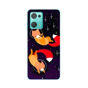 Чохли з картинкою Лисичка для Blackview Oscal C30 Pro (VPrint) (Лисички космонавти)