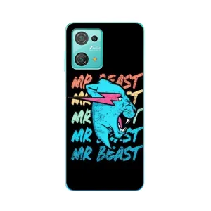 Чехлы Мистер Бист для Блеквью Оскал С30 Про (logo Mr beast)