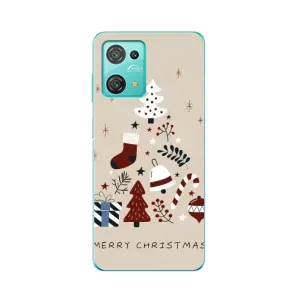 Рождественские, Праздничные Чехлы для Блеквью Оскал С30 Про (Merry Christmas)