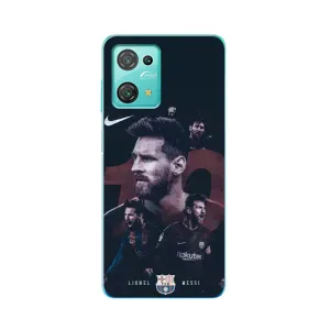 Чехлы Месси для Blackview Oscal C30 Pro (AlphaPrint) (Месси 10)