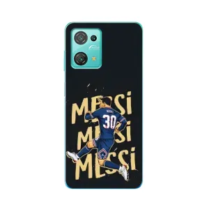Чехлы для Blackview Oscal C30 Pro (Leo чемпион) (AlphaPrint) (Messi ПСЖ)