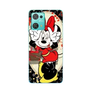 Чехол Disney Mouse Blackview Oscal C30 Pro (PREMIUMPrint) (Минни peace)