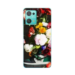 Брендновые Чехлы для Blackview Oscal C30 Pro - (PREMIUMPrint) (Nike цветы)