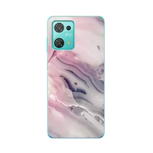 Мраморный чехол на Blackview Oscal C30 Pro (VPrint) (Пурпурный Мрамор)