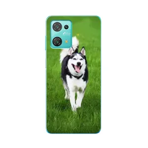 Чохол з Хаскі Blackview Oscal C30 Pro - (AlphaPrint) (Радісний Хаскі)