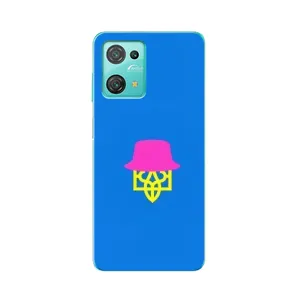 Чехлы для Blackview Oscal C30 Pro  Укр. Символика (AlphaPrint) (Шапка на гербу)