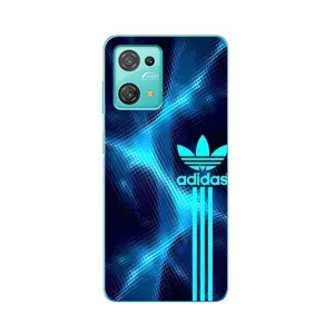 Чехлы Адидас для Blackview Oscal C30 Pro (AlphaPrint) (Синий Адидас)